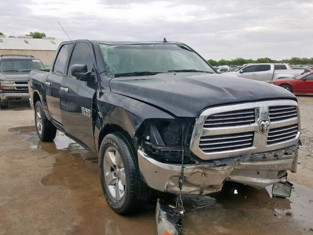 3C6RR6LT9JG145967 - 2018 RAM 1500 SLT BLACK photo 1