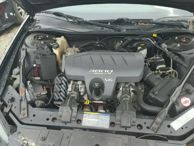 2G2WS522451222251 - 2005 PONTIAC GRAND PRIX შავი ფოტო 7