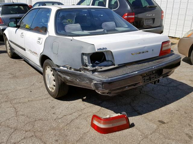 JH4CC2648NC004456 - 1992 ACURA VIGOR LS WHITE photo 3