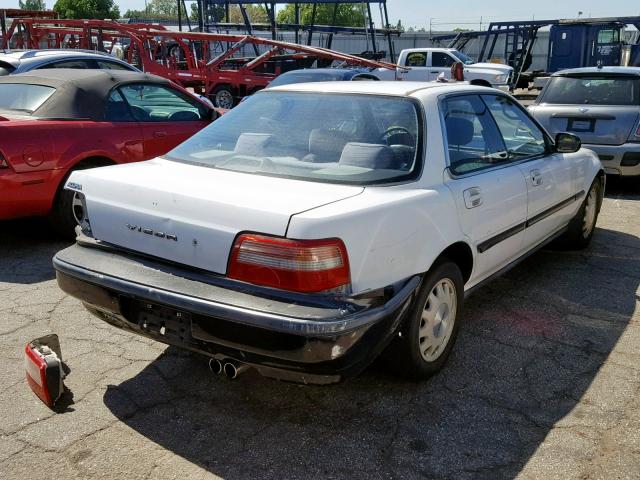 JH4CC2648NC004456 - 1992 ACURA VIGOR LS WHITE photo 4