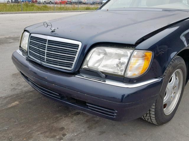 WDBGA43G3XA425579 - 1999 MERCEDES-BENZ S 420 BLUE photo 9