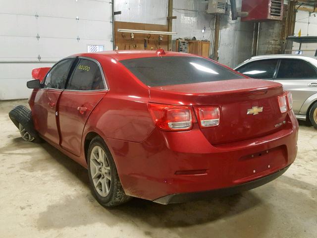 1G11D5RR7DF100910 - 2013 CHEVROLET MALIBU 1LT 红色 照片 3