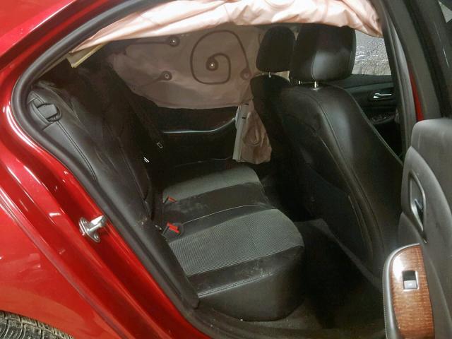 1G11D5RR7DF100910 - 2013 CHEVROLET MALIBU 1LT 红色 照片 6