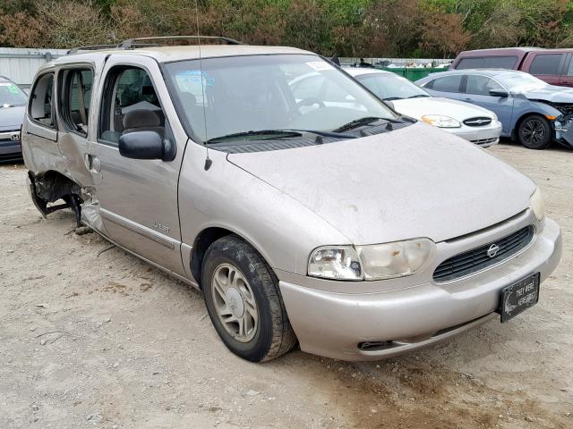 4N2XN11T3YD832691 - 2000 NISSAN QUEST SE BEIGE photo 1