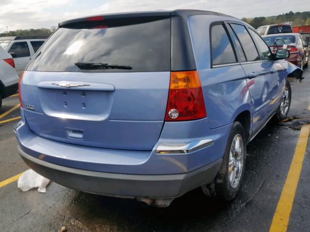 2C4GF68475R253000 - 2005 CHRYSLER PACIFICA T BLUE photo 4