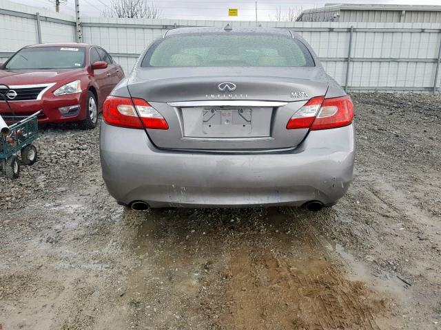 JN1BY1AR7CM393984 - 2012 INFINITI M37 X SILVER photo 9