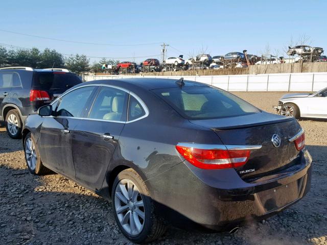 1G4PP5SK8D4145108 - 2013 BUICK VERANO BLACK photo 3