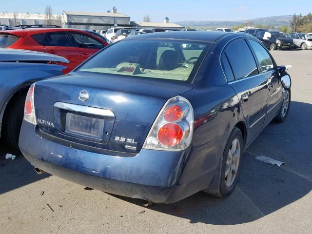 1N4BL11D95N419410 - 2005 NISSAN ALTIMA SE BLUE photo 4