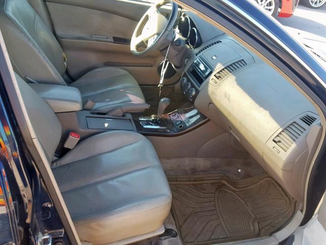 1N4BL11D95N419410 - 2005 NISSAN ALTIMA SE BLUE photo 5