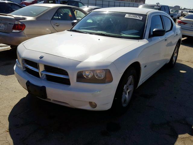 2B3KA33V59H574408 - 2009 DODGE CHARGER SX WHITE photo 2