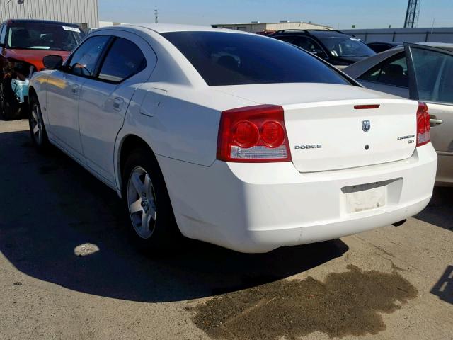 2B3KA33V59H574408 - 2009 DODGE CHARGER SX WHITE photo 3