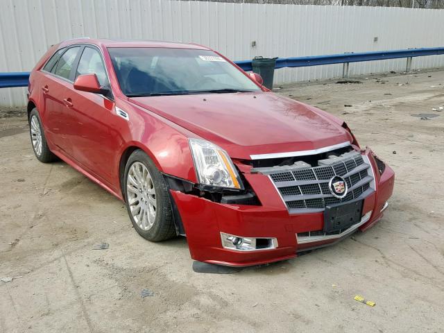 1G6DS8EV3A0107952 - 2010 CADILLAC CTS PREMIU RED photo 1