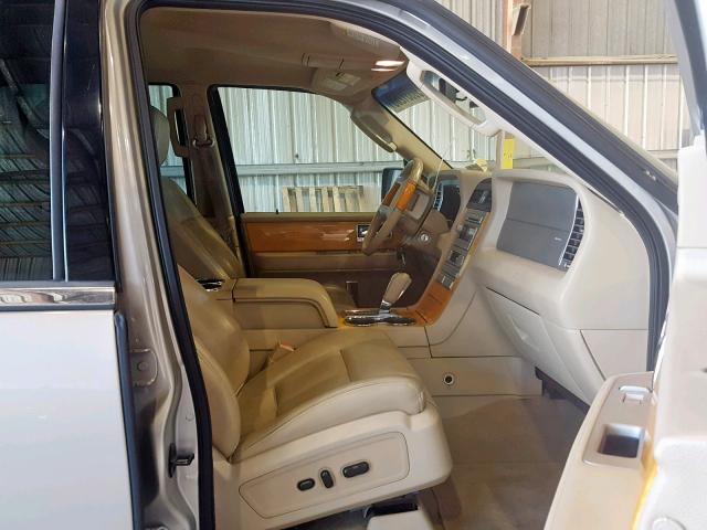 5LMFU27537LJ07167 - 2007 LINCOLN NAVIGATOR Qızıl foto 5