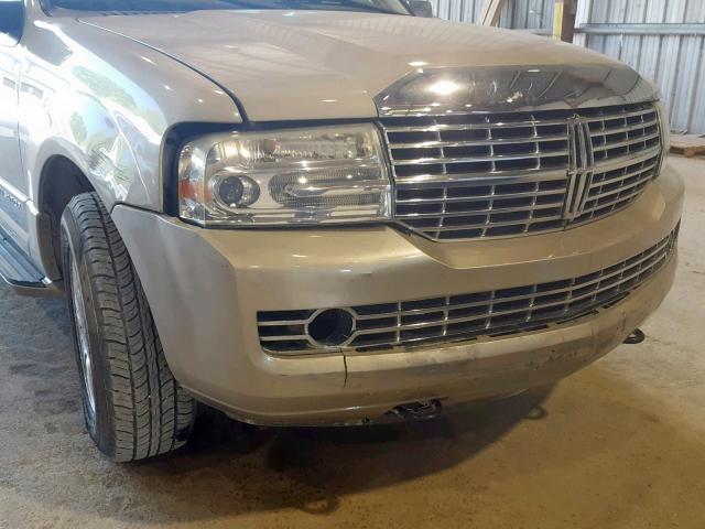 5LMFU27537LJ07167 - 2007 LINCOLN NAVIGATOR Qızıl foto 9