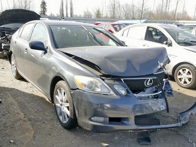 JTHBH96SX65044760 - 2006 LEXUS GS 300 BLACK photo 1