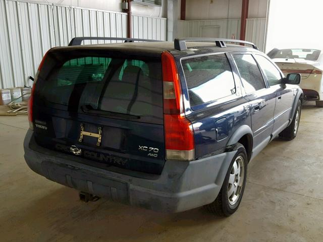 YV1SZ59H331112093 - 2003 VOLVO XC70 BLUE photo 4