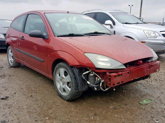 3FAHP31383R104982 - 2003 FORD FOCUS ZX3 RED photo 1