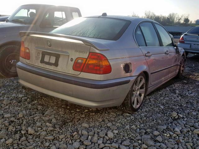 WBAEV53473KM27216 - 2003 BMW 330 I SILVER photo 4