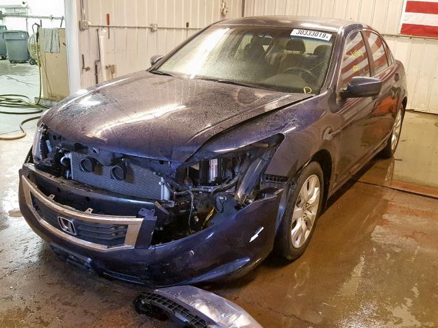 JHMCP26718C055459 - 2008 HONDA ACCORD EX BLUE photo 2