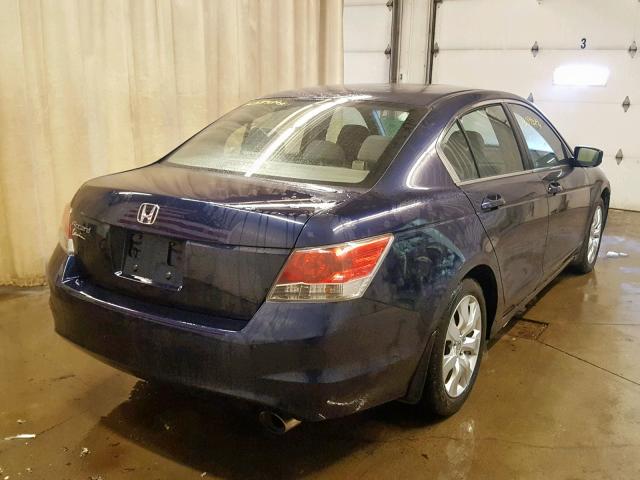 JHMCP26718C055459 - 2008 HONDA ACCORD EX BLUE photo 4