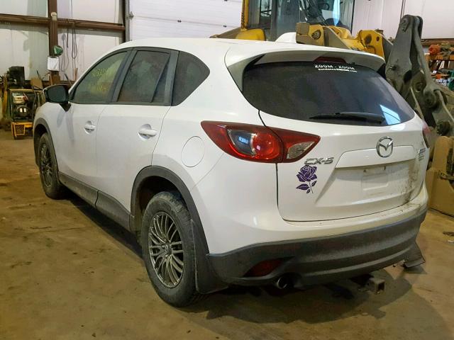 JM3KE2BE4E0314134 - 2014 MAZDA CX-5 SPORT WHITE photo 3