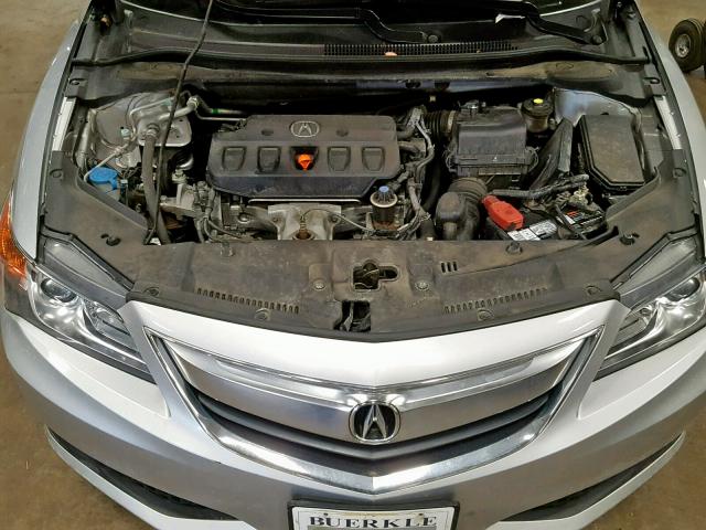 19VDE1F30EE004499 - 2014 ACURA ILX 20 SILVER photo 7