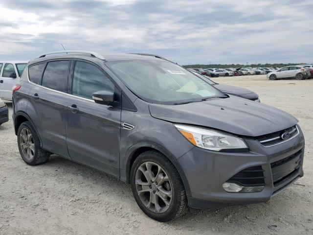 1FMCU0JX0EUC86098 - 2014 FORD ESCAPE TIT GRAY photo 1