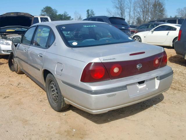 2G1WF55E1Y9183123 - 2000 CHEVROLET IMPALA SILVER photo 3