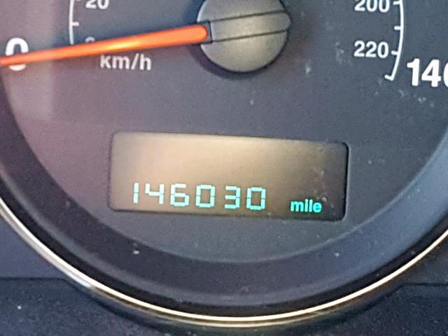 1J8HG48K16C179242 - 2006 JEEP COMMANDER BLACK photo 8