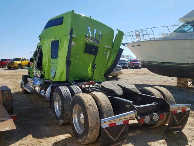 1XKWD49XXJR199808 - 2018 KENWORTH CONSTRUCTI GREEN photo 3