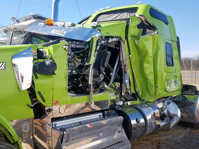 1XKWD49XXJR199808 - 2018 KENWORTH CONSTRUCTI GREEN photo 9