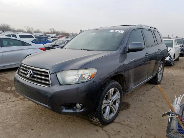 JTEES43AX92127363 - 2009 TOYOTA HIGHLANDER SPORT  photo 2