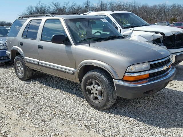 1GNDT13W1X2250061 - 1999 CHEVROLET BLAZER GOLD photo 1