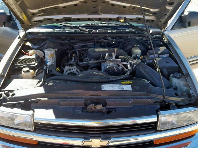 1GNDT13W1X2250061 - 1999 CHEVROLET BLAZER GOLD photo 7