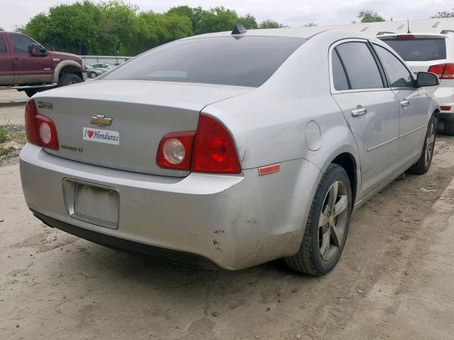 1G1ZC5E09CF204648 - 2012 CHEVROLET MALIBU 1LT 银色 照片 4