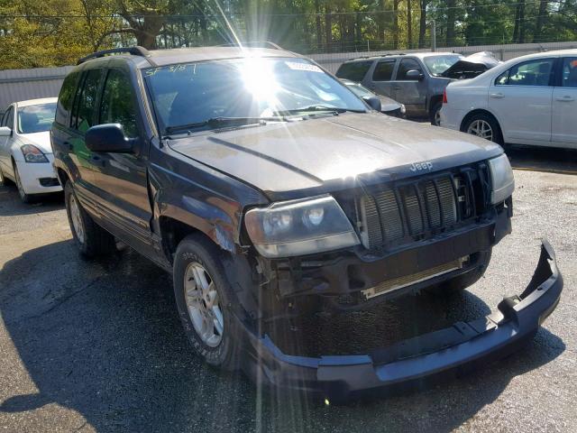 1J4GX48S84C401818 - 2004 JEEP GRAND CHER GRAY photo 1