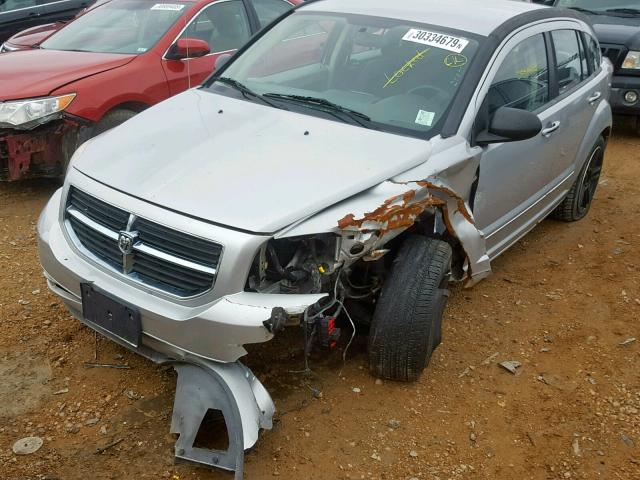 1B3HE78K57D514725 - 2007 DODGE CALIBER R/ SILVER photo 2