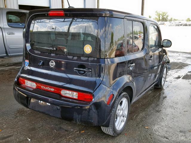 JN8AZ2KR4AT167984 - 2010 NISSAN CUBE BASE BLACK photo 4