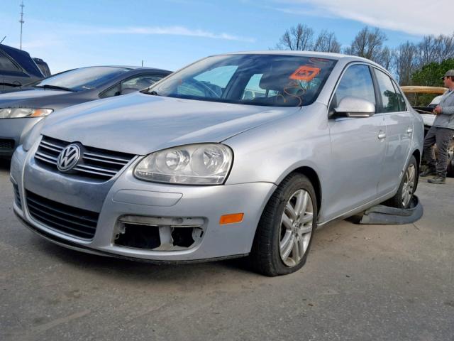 3VWST71K76M049529 - 2006 VOLKSWAGEN JETTA TDI SILVER photo 2