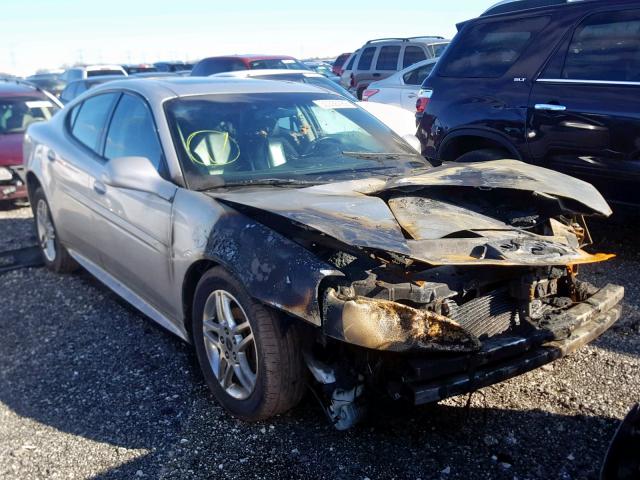 2G2WR554761141657 - 2006 PONTIAC GRAND PRIX SILVER photo 1