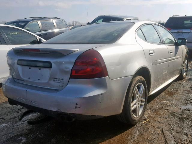 2G2WR554761141657 - 2006 PONTIAC GRAND PRIX SILVER photo 4