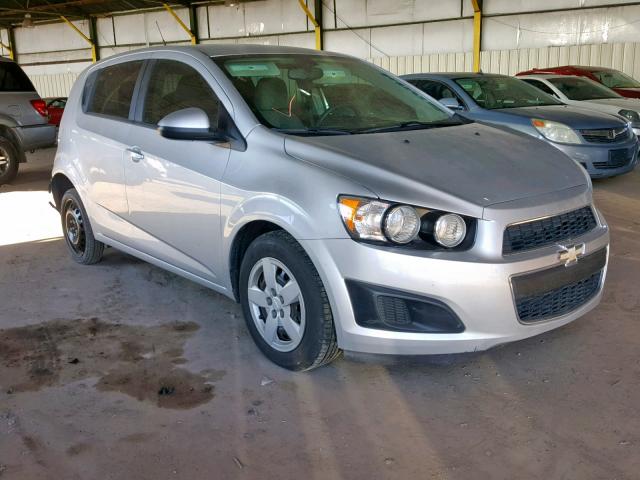 1G1JB6SH5E4159299 - 2014 CHEVROLET SONIC LS SILVER photo 1