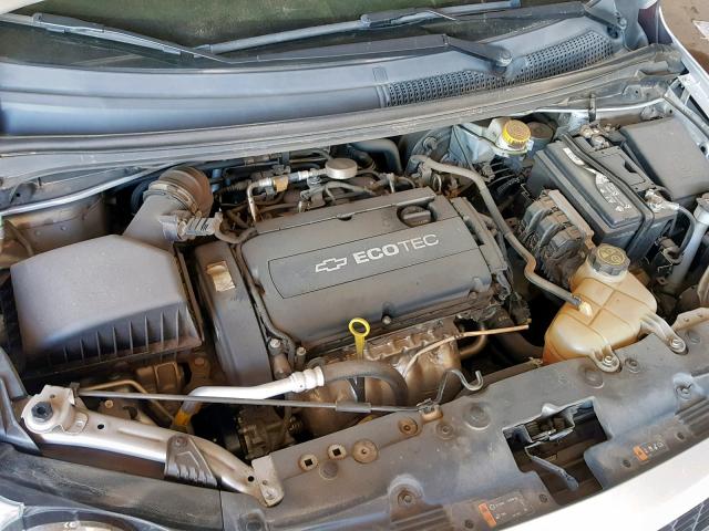 1G1JB6SH5E4159299 - 2014 CHEVROLET SONIC LS SILVER photo 7