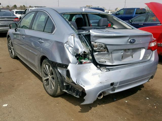 4S3BNEN67H3047301 - 2017 SUBARU LEGACY 3.6 SILVER photo 3