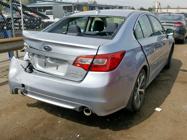 4S3BNEN67H3047301 - 2017 SUBARU LEGACY 3.6 SILVER photo 4