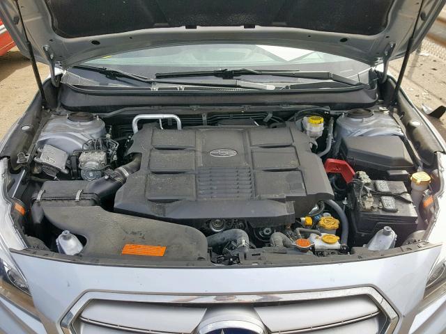 4S3BNEN67H3047301 - 2017 SUBARU LEGACY 3.6 SILVER photo 7