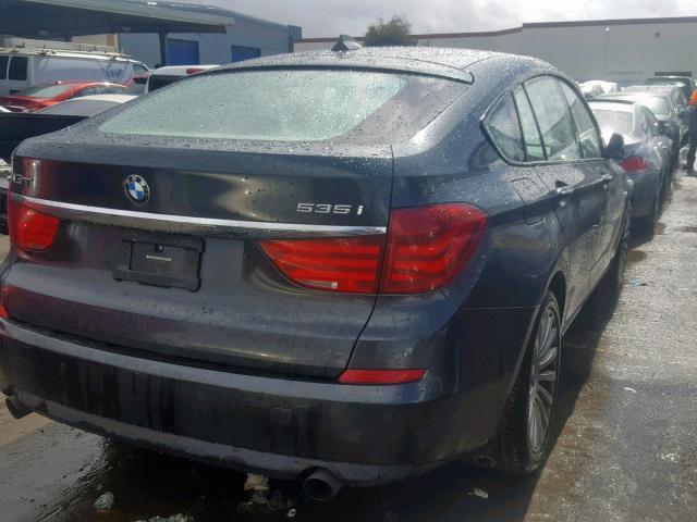 WBASN2C57AC200528 - 2010 BMW 535 GT GRAY photo 4