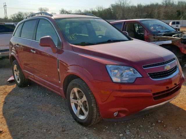 3GNAL3E59CS537164 - 2012 CHEVROLET CAPTIVA SP RED photo 1