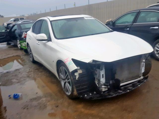 JN1BV7AP9EM679865 - 2014 INFINITI Q50 BASE WHITE photo 1