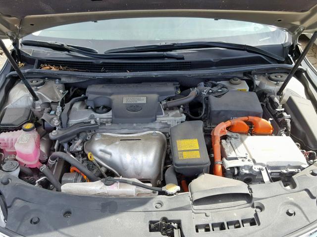 4T1BD1EBXEU031605 - 2014 TOYOTA AVALON HYB TAN photo 7